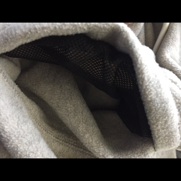 St Johns Bay Gray/Brown Pullover Fleece Mens L - Picture 5 of 5